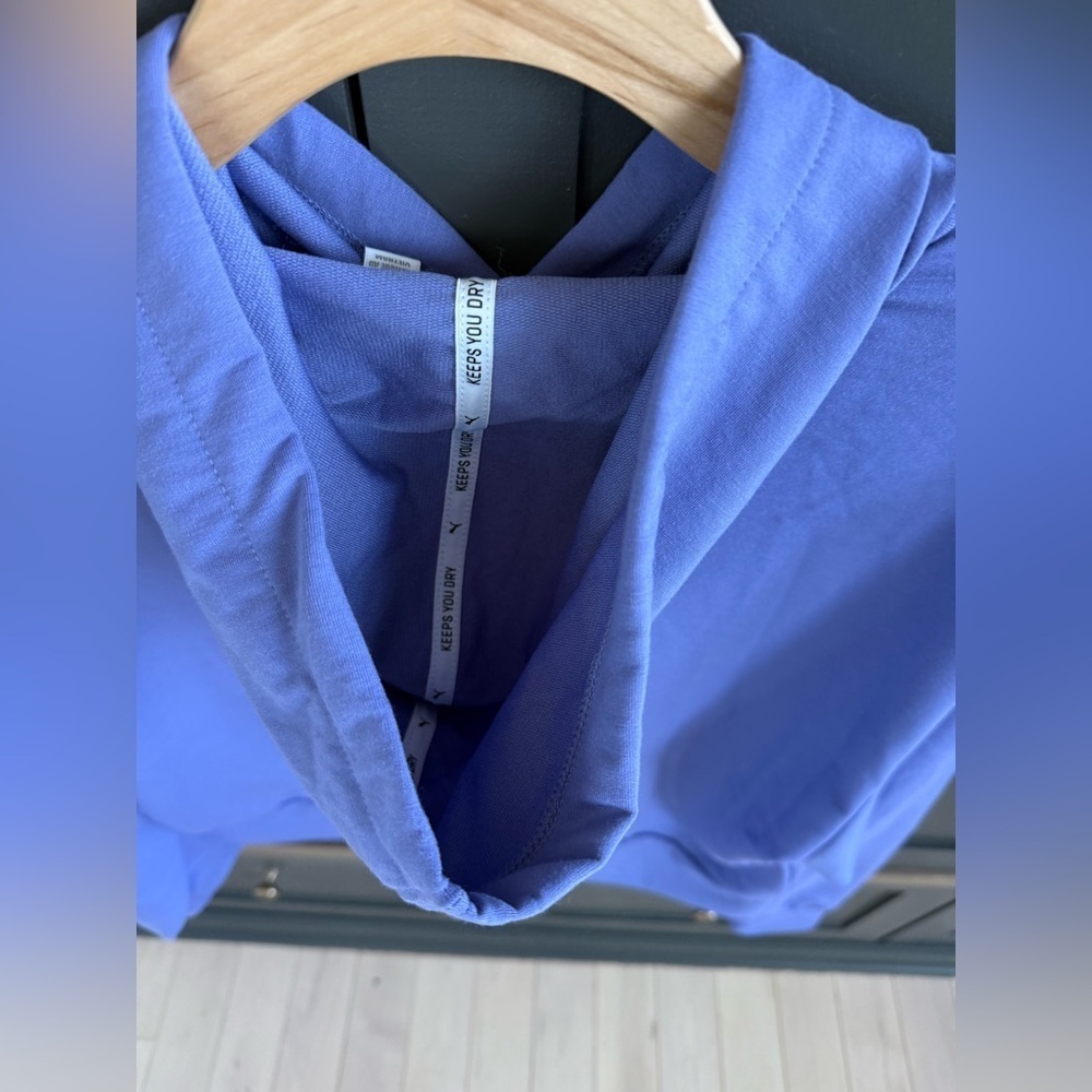 NWT • Puma Women's Modern Sport Hoodie • M • HazyBlue/purple - Picture 5 of 6